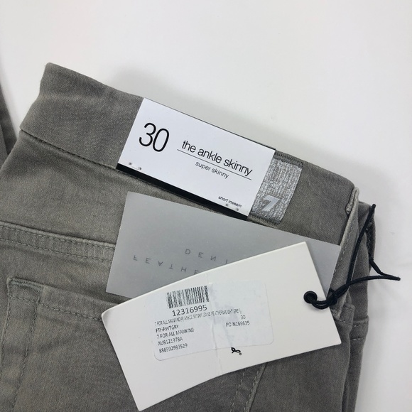 Seven for all Mankind Grey Skinny Jeans - Picture 5 of 5